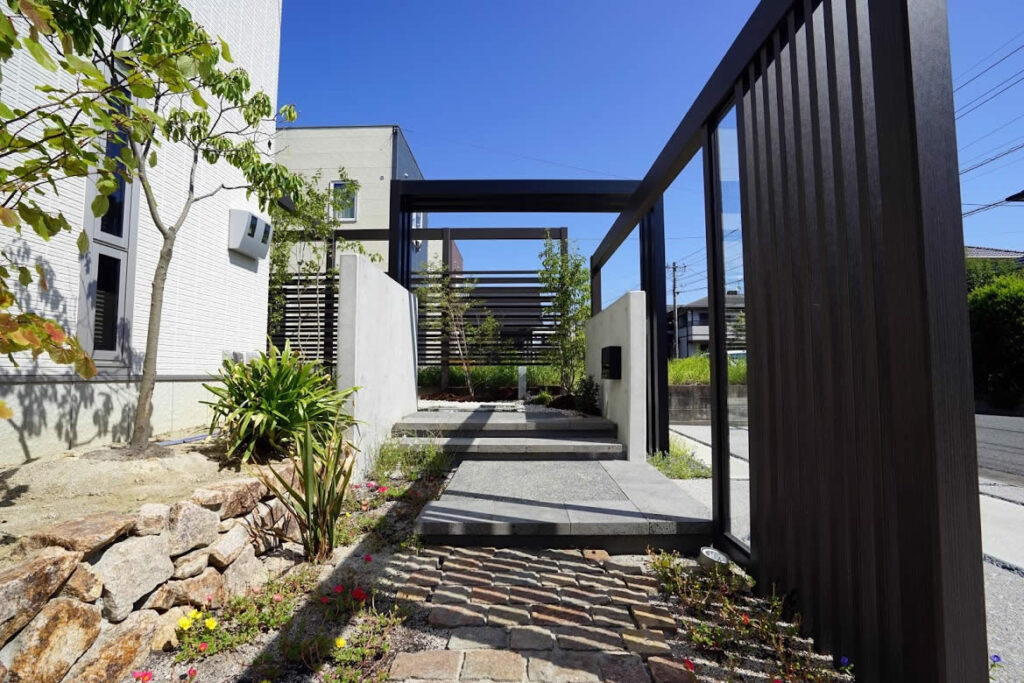 モデル庭園をイメージしお庭